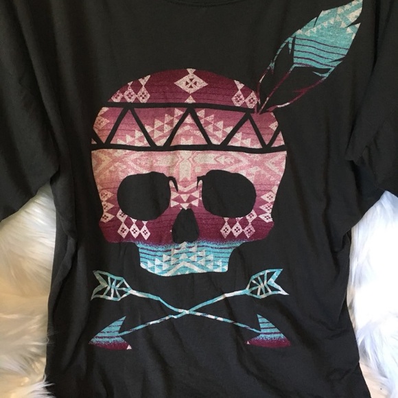 Public Library Apache Chief Tee in Soot - Picture 3 of 6